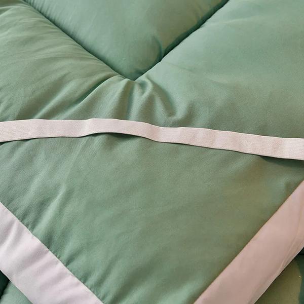 WTEMPO Высококачественный двусторонний матрас «Четыре сезона», однотонный, складной, толстый, мягкий, матрас для отеля, школы, общежития