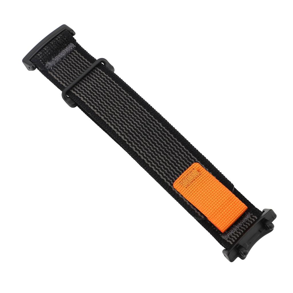 Nylon Sport Loop Watch Band for T Rex 3 Hook and Loop Fastener Replacement Wristband Strap Black