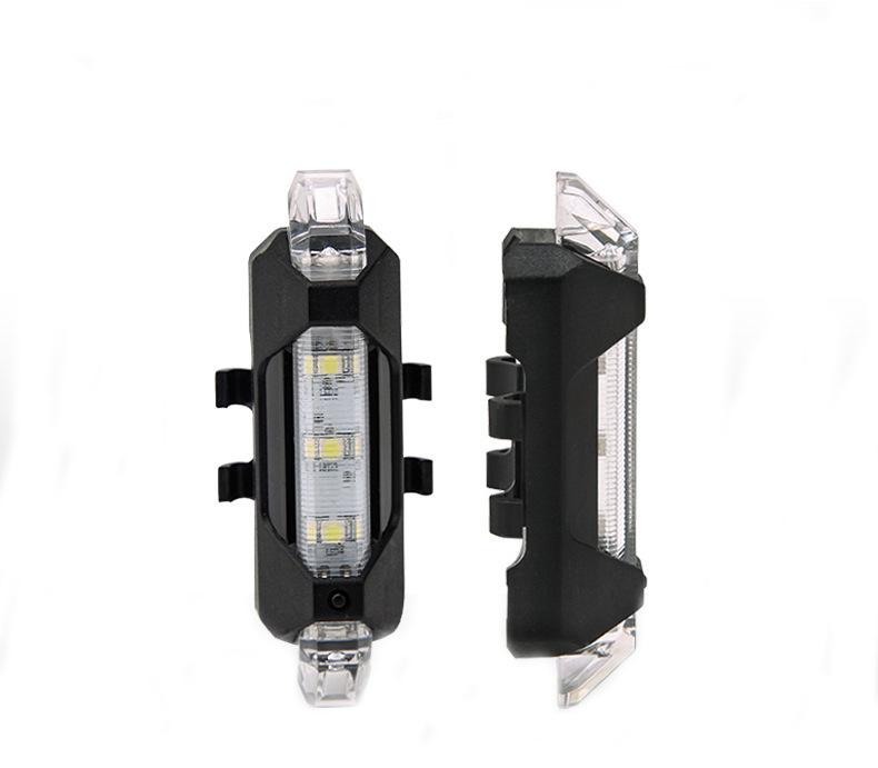 USB-перезаряжаемые задние фонари для велосипеда, светодиодные предупреждающие мигающие огни для горного велосипеда, оборудование для безопасности езды на велосипеде