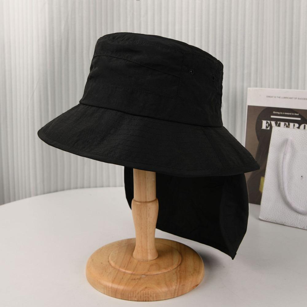 Quick-drying Anti-UV Fishman Hat UPF 50+ Wide Brim Sun Hat Adjustable Foldable Bucket Hat Summer