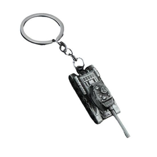 Tank Keychain Pendant Metal Military Tank Keychain Lightweight Retro Bag Charm Accessories for Men And Women Tank Lovers