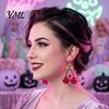 Charming Aesthetic Earrings 1 Pair Acrylic Cherry for Women, 2D Fruit Dangle Drop Unique Lightweight with Spider Web And Bow, Punk Jewelry Halloween