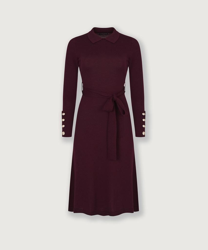 The Knit Company (W) Baltur Wool Dress 2 Colors