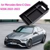 Central Armrest Storage Box Center for Mercedes Benz C Class W206 220d 2024 Console Flocking Organizer Containers
