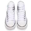 Converse All Star Get Tubed Высокие кеды на шнуровке с круглым носом, холщовые, унисекс, белые