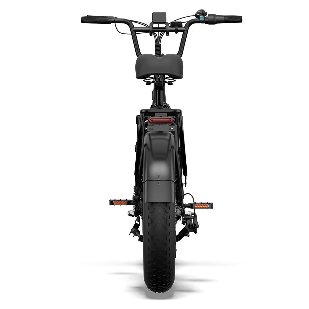 Urlife E26 Pro Electric Bicycle 750W Motor 20" Fat Tire Foldable Electric Bike 7 Speed Dual Disc Brakes 48V 15.6Ah Max Load 120Kg