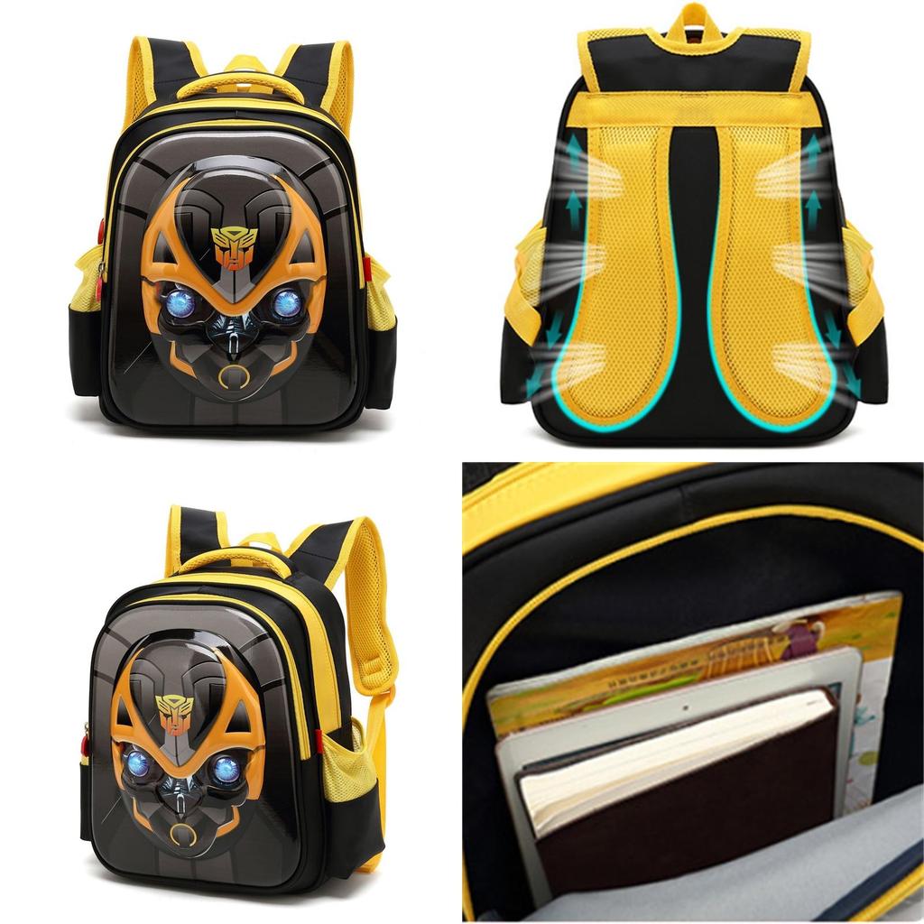 Cute And Fun Panda Bear Transformers Backpack For Boys Ages 1-3, Perfect For Kindergarten And Elementary School