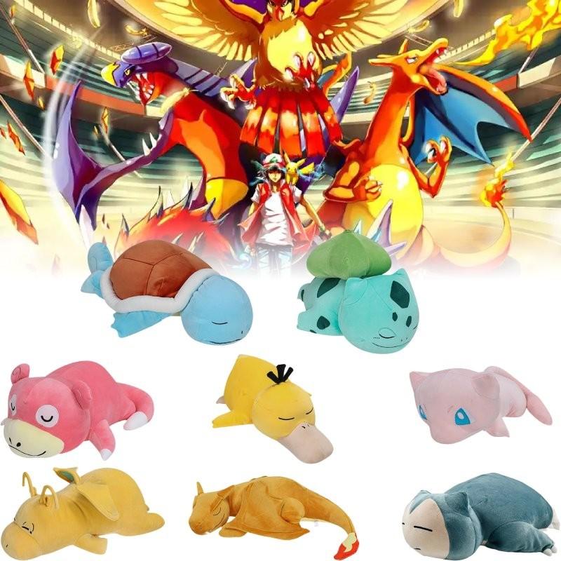 Игрушка Снорлакс Плюшевый Чаризард Бульбазавр Слоупок Мью Драгонайт Сквиртл
