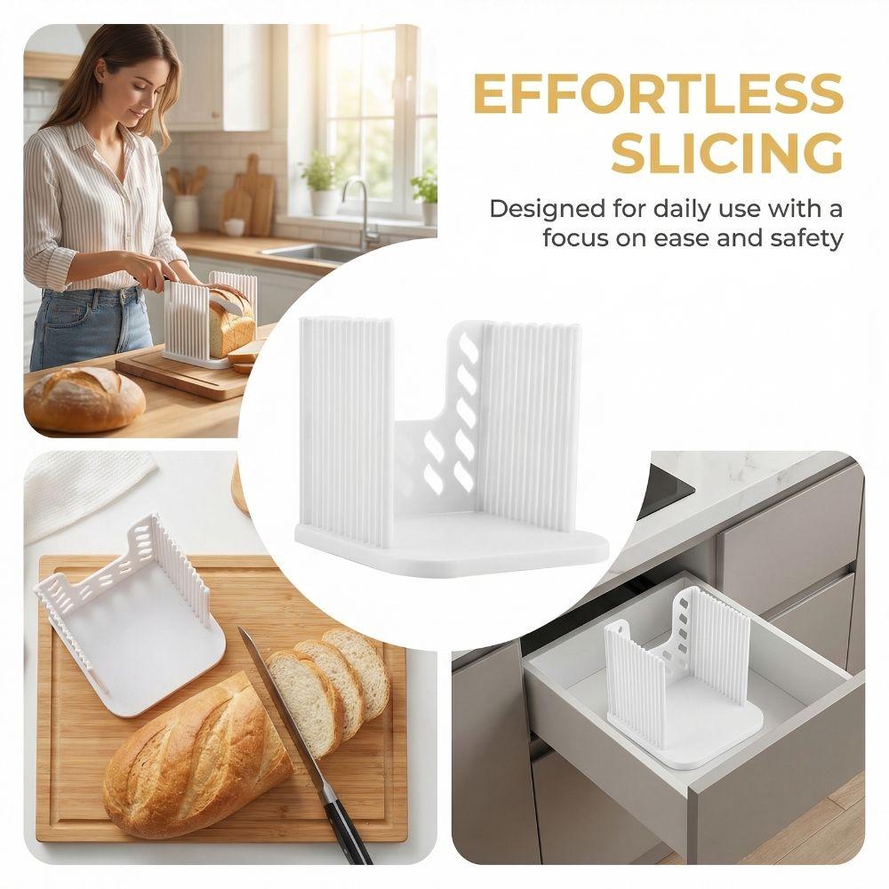 Evenly Slicing Bread Slicing Guide Foldable Toast Slicers Kitchen Tool Bread Toast Cutter  Bakery