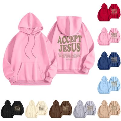 Женский повседневный модный спортивный костюм с принтом, повседневная толстовка с капюшоном и длинными рукавами