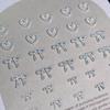 10Pcs/Bag Mini Love Nail Decals Alloy Manicure Accessories  DIY Manicure Designs Supplies