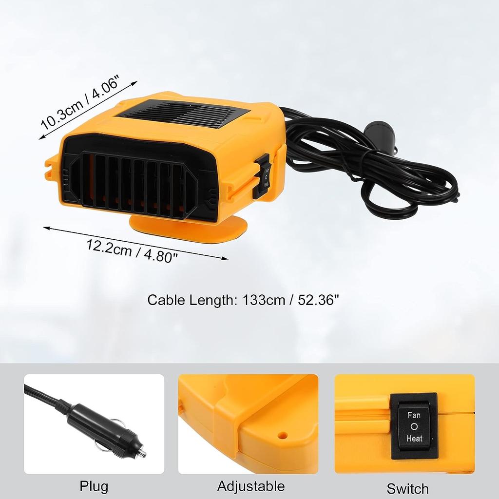 Автомобильный обогреватель 12 В 150 Вт 2-в-1 вентилятор отопления и охлаждения