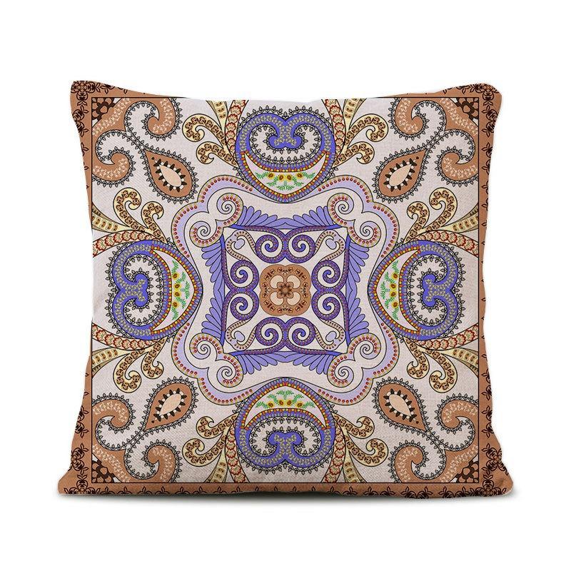 Подушка под поясницу в турецком стиле в стиле ретро, роскошная этническая дворцовая декорация для модельного номера B&B отеля, диванная подушка