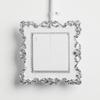 Rose Edge Resin Single and Double Light Switch Cover Home Decor Surround Socket Frame Wall Sticker