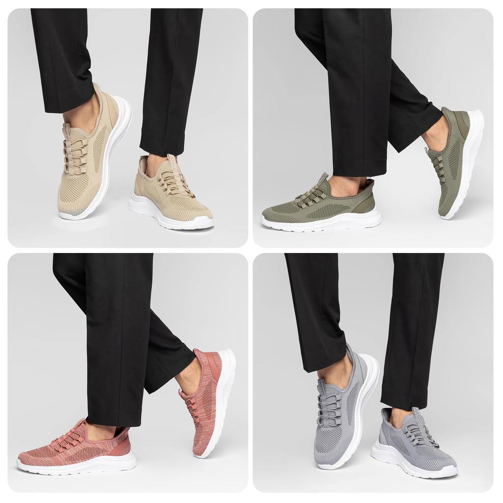 Foxsense Sneakers to put on while Walking Running Loafers for Men and Most Comfortable Casual Laceless Perfect for and Standing Size [Easy standing]