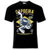 Винтажная футболка для бразильских танцев, боевых искусств, капоэйра, 100% хлопок, с круглым вырезом, летняя, с коротким рукавом, повседневная мужская футболка, размер S-3XL