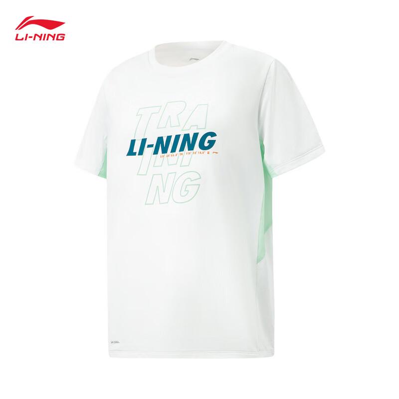 Li-Ning Охлаждающая мужская футболка с коротким рукавом для молодежи