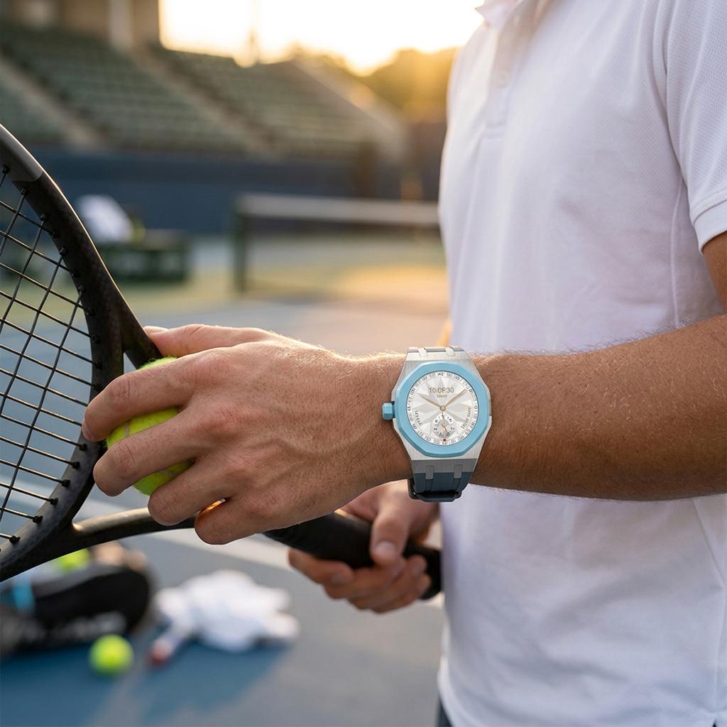 Интегрированный Люксовый Мод-комплект для Swatch X AP Royal POP Корпус из Алюминиевого Сплава+Силиконовый Ремешок Карманный Сменщик Наручные Аксессуары