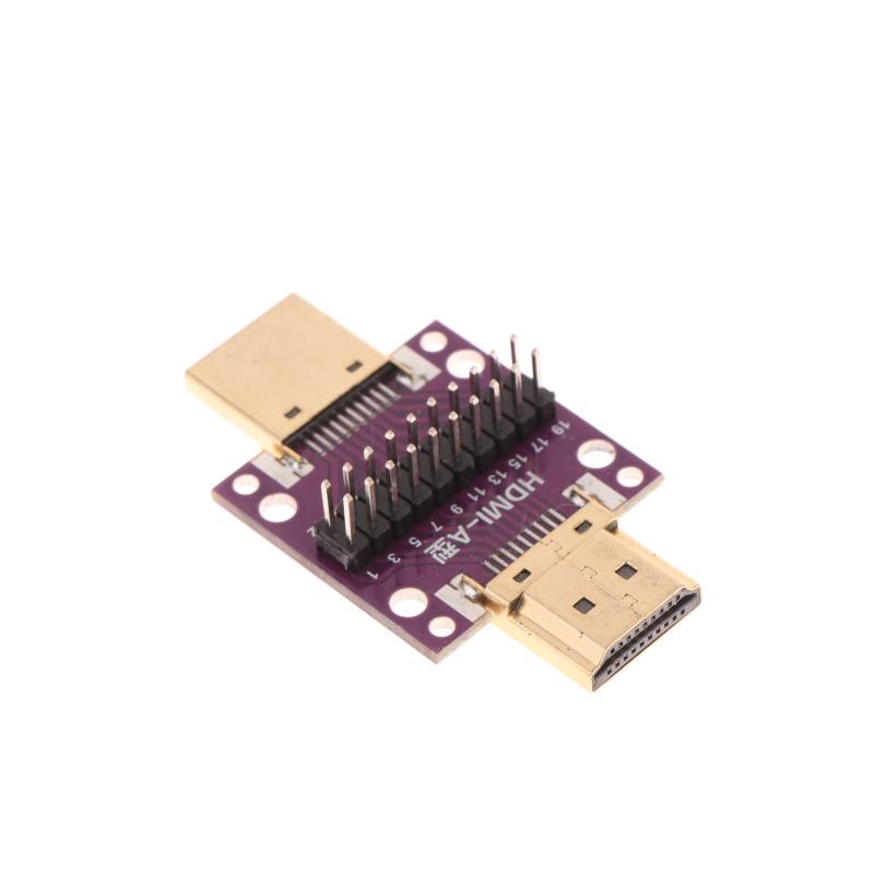 Тестовая плата-адаптер HDMI (папа-мама / мама-мама / папа-папа) с платой PCB, модуль платы преобразования