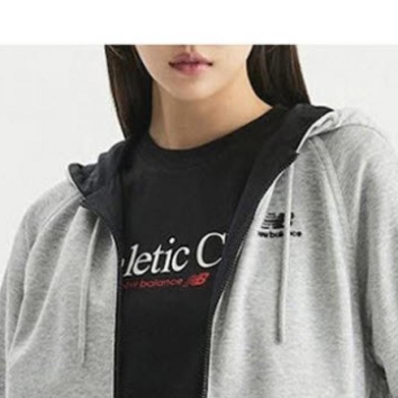 Новая полупрозрачная двухсторонняя толстовка с капюшоном на молнии Nbmdd31043 AC