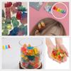 LIANHATA Bear Silicone Translucent Epoxy Resin Soft 50 Cute DIY Handmade UV Cutting Mold with Pipette Mold, Mold, Mini, Cavities, Accessories,