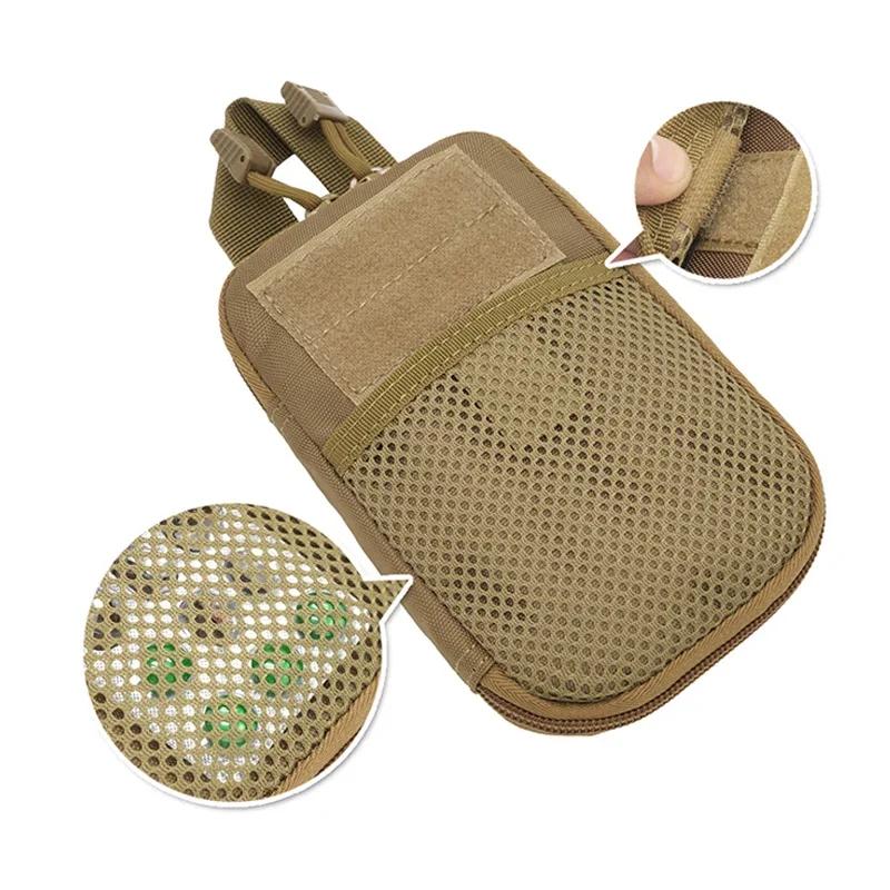 Уличная тактическая сумка Molle, поясная мужская поясная сумка, небольшой карман на пояс, сумка для бега, дорожные сумки для кемпинга, мягкая спинка