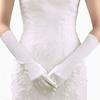 Wedding Dress Bridal Gloves Satin Wedding Photo Accessories Long Satin Vintage Wedding Gloves Trip Shoot Sunscreen