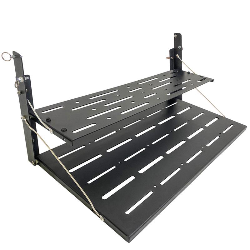 Wrangler JKJL Tailgate Table and Metal Storage Rack for Modified Cars