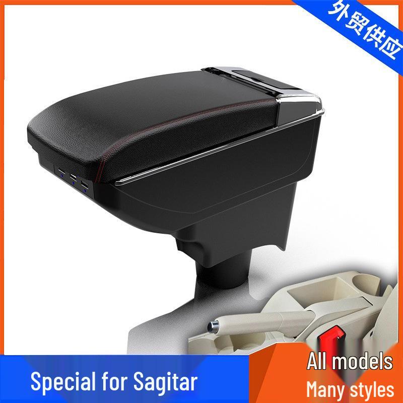 Old Sagitar/Golf 6 Center Console Armrest Storage Box Accessory