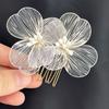 Fashion Hair Comb Flower Bride Bridesmaid Headwear Jewelry Accessories Hairpin  Wedding