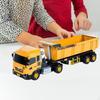 Dump Truck Toy Transport Vehicle Realistic Educational Engineering Push and Go for