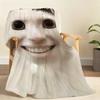 Cat Funny Blanket Soft Throw Blanket for Home Bedroom Bed Sofa Picnic Travel Office Rest Cover Blanket Gift