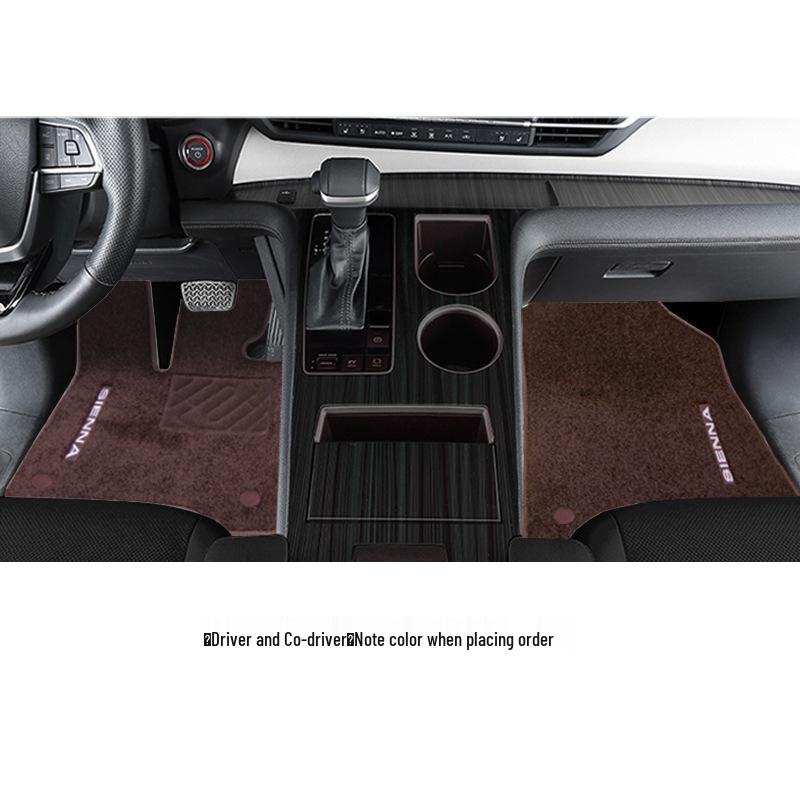 Коврики на пол в среднем ряду Toyota Sienna 2026 года - Издание Grewia