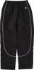 Kelme KB21S914 Basketball Long Pants, Woven Quilted Lining, Warm Pants, Black