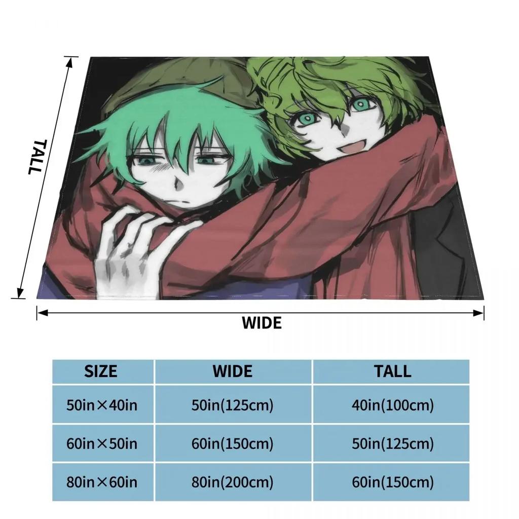 Shin Tsukimi Sou Hiyori Yaoi одеяло, покрывало Your Turn To Die YTTD, игровое шерстяное одеяло, одеяло для кровати, дивана, мягкое теплое покрывало