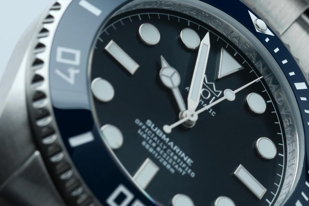 НОВАЯ модель Hyakuichi Ceramic Bezel Watch Mechanical Automatic Hand Factory Automatic 200m Waterproof Reverse Rotation Prevention Crown Watch Deep