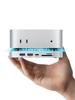 Концентратор MOVE SPEED для Mac Mini с HDMI 4K PD Card USB USB 1000 Мбит/с Док-станция с Mac mini USB-C M4, 10-в-1 «Все в одном» со встроенным SSD, 60 Гц, USB-A