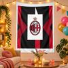 Полиэстеристый настенный гобелен с дизайном AC Milan, Декоративное панно для спальни, гостиной, общежития
