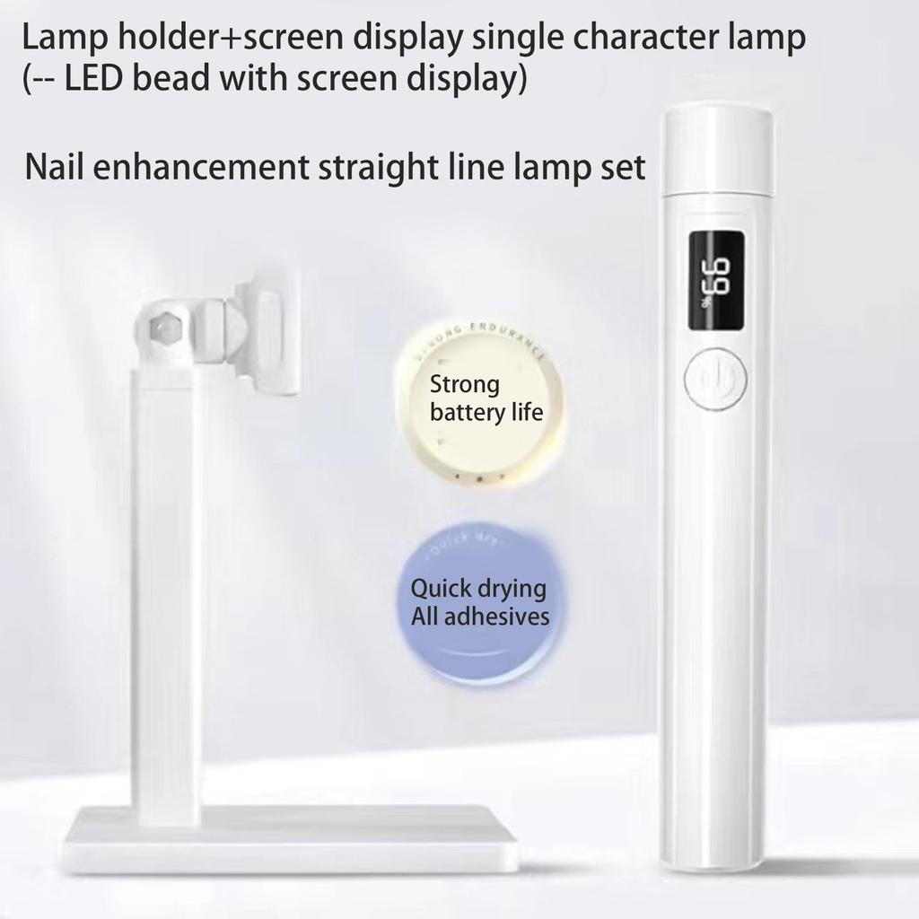 Mini Nail Uv Light Stand Mini UV LED Nail Lamp for Gel Nails USB Nail Dryer for Fast Curing Mini Gel Lamp Holder Bracket