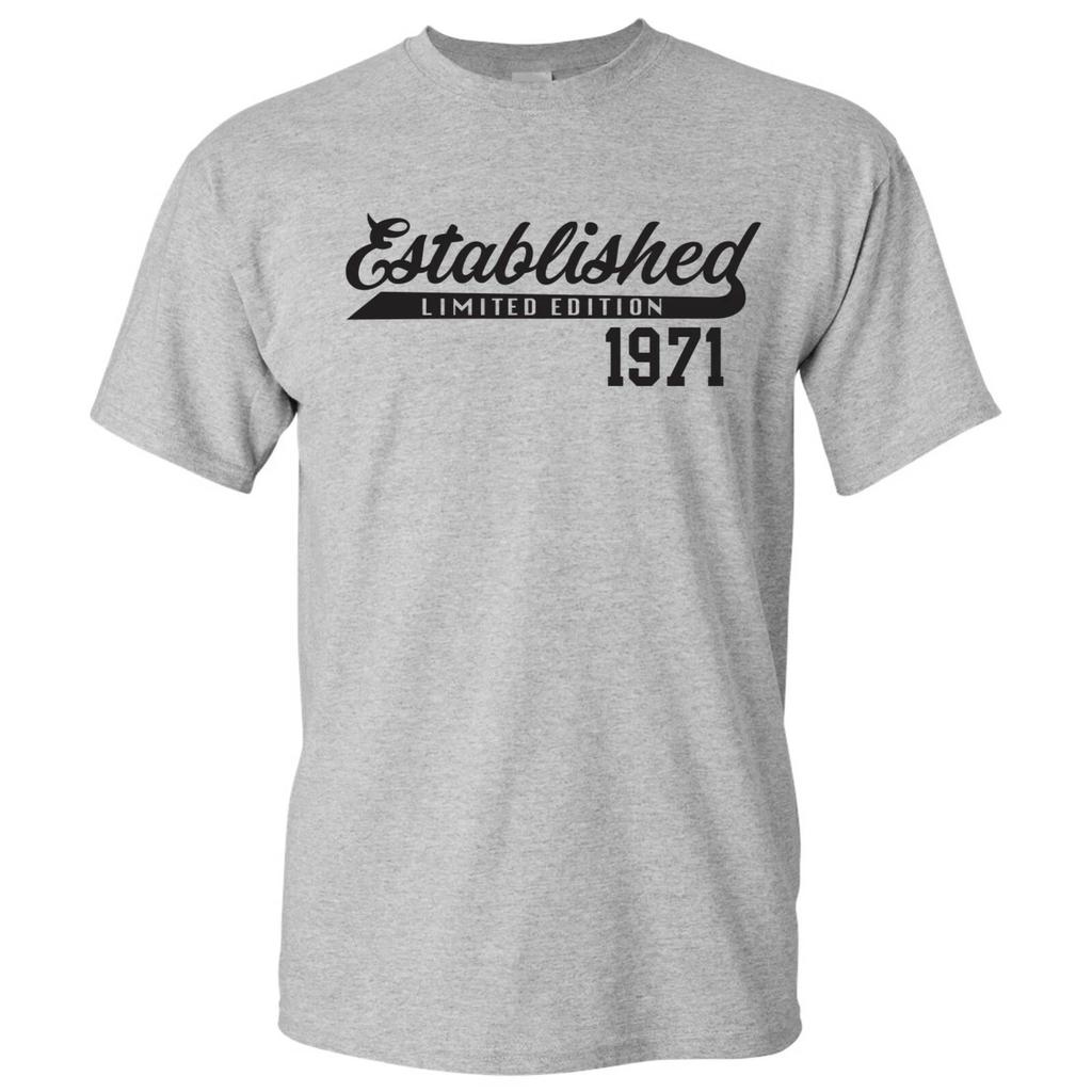 Established 1971 T-Shirt - Sport Grey
