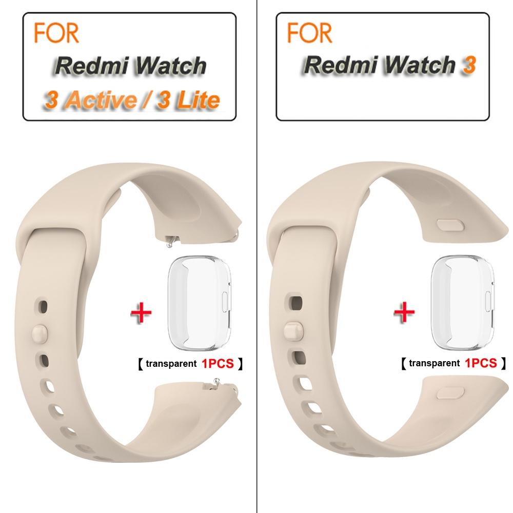 Ремешок для часов Xiaomi Redmi Watch 3 Active/Lite, сменный силиконовый ремешок для Xiaomi Redmi Watch 3, браслет Correa