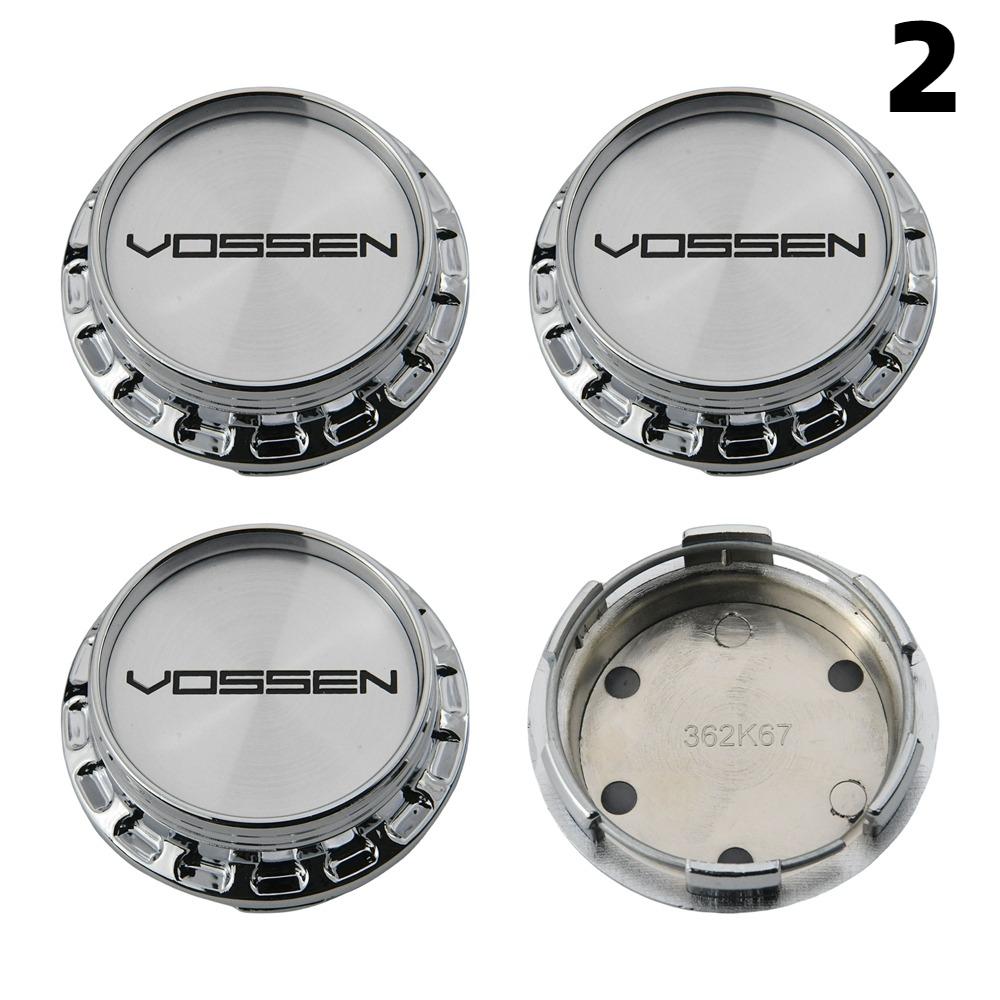 AAYR1 4PCS 67MM OD / 62MM ID Cap For Rims OZ VOSSEN Emblem Wheel Center Cap Sport Car Logo Wheel Cover Hub caps