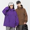 Autumn New Jacket Men's and Women's Outdoor Mountain Jacket Couple's Trendy Brand Hooded Jacket