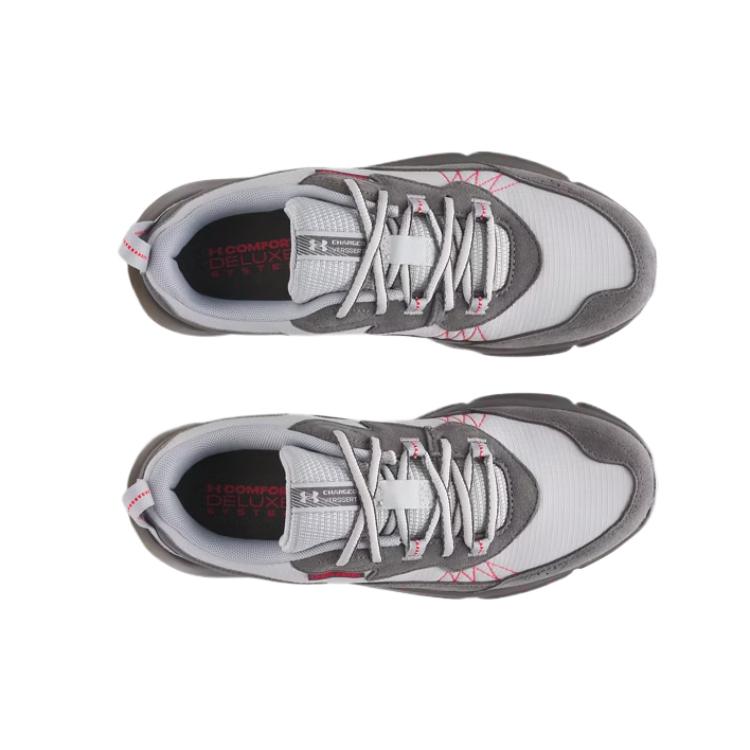 Under Armour Charged Verssert 2 Удобные Универсальные Модные Дышащие Прочные Низкие Кроссовки Мужские Кроссовки Серые 3027178-011