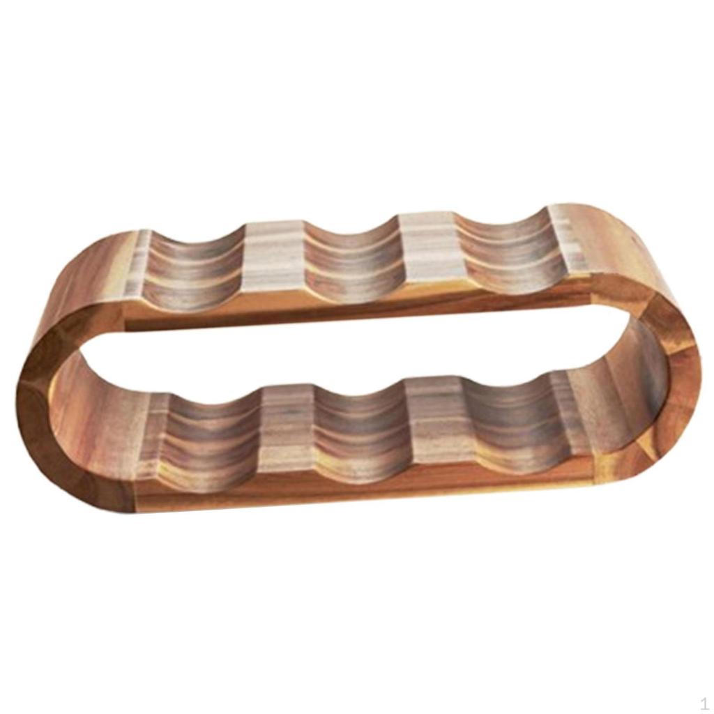 Wine Rack Holder for Storage And Display On Tabletop Or Counter