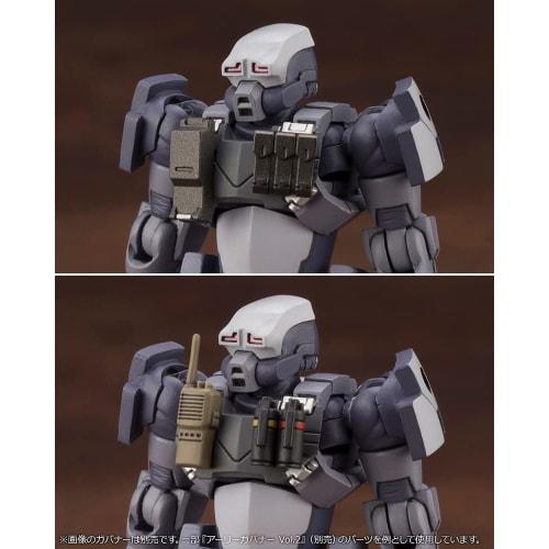 Hexa Gear Governor Weapons Combat Assortment 02, 1/24 scale plastic model kit, approximately 61mm in length