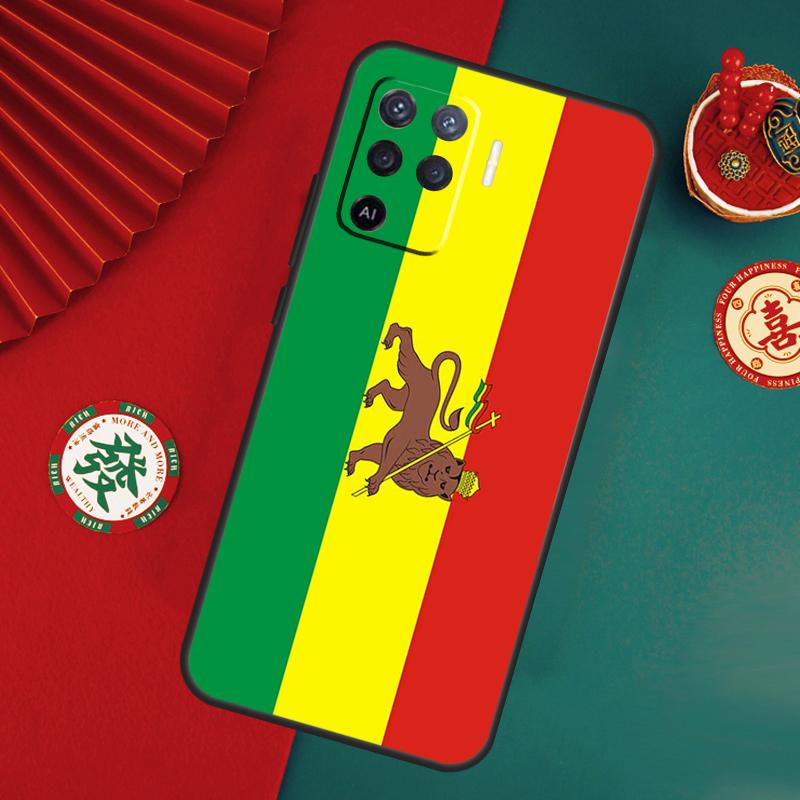 Ethiopia Flag Case For Oppo A15 A17 A57 A6 A5 Pro A54 A74 A94 A16 A76 A96 A40 A60 A80 A18 A38 A58 A78 A98
