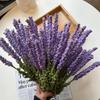 1PC Lavender Hand Woven Artificial Flowers Bouquet for Christmas Halloween Wedding Home Party Decoration Fake Flowers