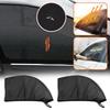 Premium Universal Car Side/Rear Window Mosquito Net, 2PCS Universal Breathable Mesh Curtain for Anti-Mosquito & Sun Protection