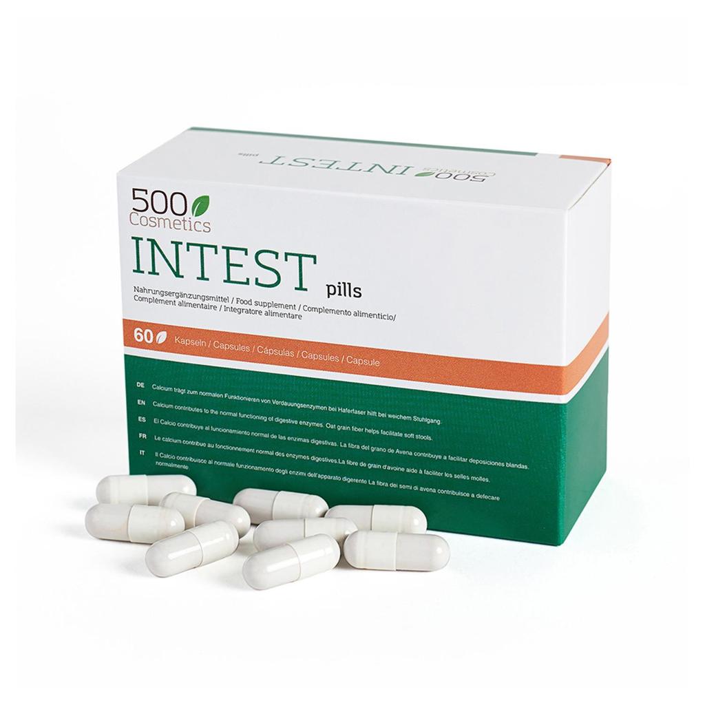 Косметические пакеты Intest 500: таблетки и крем для профилактики и облегчения геморроя